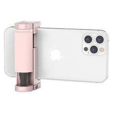 Just Mobile ShutterGrip2 掌握街拍2 自拍棒 – 拍照握把/攝影握把 直播神器/手機立架/可遙控 冷靴/遙控桿/貼心手握, GP-200系列, 粉沙色, 1個