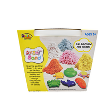 Donerland 天使沙補充包 0.4L 附隨機模具, 黃色, 1組