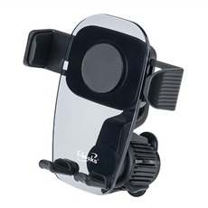 E-books N82 車用出風口手機支架, 一鍵自動開啟, 360度旋轉, 黑色, 1個