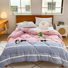 LoveCity 寢城之戀 台灣製 石墨烯黑科技 超保暖重磅雙面法蘭絨暖暖被, 150 x 200cm, 蝴蝶結