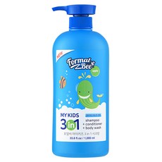 Formal Bee KiDS 3合1 嬰幼兒洗髮精+潤髮乳+沐浴乳, 1L, 1瓶