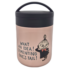 Skater MOOMIN 不鏽鋼保溫保冷手提罐, 粉色, 1個