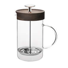 TG 台灣相思木濾壓壺 600ml 耐熱玻璃 18-8不鏽鋼, GTFP060012A, 1個