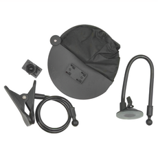 全方位防曬隔熱遮陽板, 經典黑色, 1個, 58 x 36cm