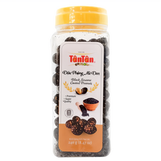 TanTan 黑芝麻味花生 香濃芝麻搭配 罐裝設計 辦公室抽屜必備零食, 1罐