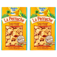 la Perruche 鸚鵡牌 琥珀紅糖, 法國百年頂級經典品牌, 嚴選品質優良甘蔗製成, 可搭配咖啡、茶飲使用, 750g, 2盒