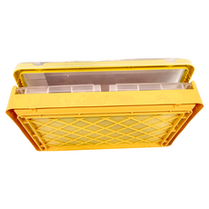 摺疊收納箱, 黃色, 1個