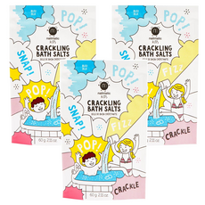 nailmatic KIDS 天空藍啵啵沐浴鹽, 60g 兒童沐浴泡澡, 3包