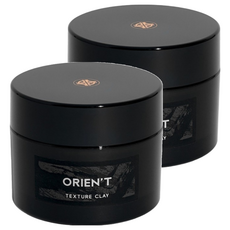 Orien't Texture Clay 髮泥蠟, 定型力強, 中低自然光澤, 65ml, 2罐