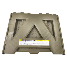 SHIMOYAMA PP折疊凳 耐重100kg 展開尺寸33.2 x 26 x 24.5cm 摺疊尺寸33.2 x 24.5 x 4cm, 軍綠色, 1張