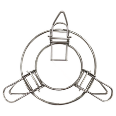 SHIMOYAMA 304不銹鋼多功能伸縮蒸架, 24.5cm, 1個