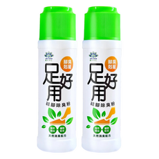足好用 鞋腳除臭粉 腳臭剋星 尤加利 大罐, 100g, 2瓶