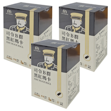 MIHONG 米鴻生醫 司令B群黑紅瑪卡 95%高純度專利 30顆/盒, 500mg, 3盒