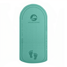 MICHAEL FITNESS 麥克健身 跳繩墊 墨綠色 140*66*0.8cm 靜音減震 雙面防滑, 1個