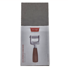 triangle 三角牌 德國經典刨片刀, 不鏽鋼胡桃木, 胡桃木色, 1支