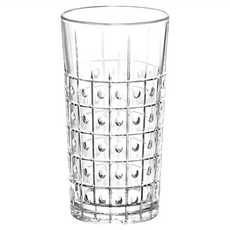 Bormioli Rocco Este 雕花飲料杯 290ml 義大利製, 透明色, 6個