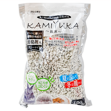 Clean Moff 小動物專用紙床 銀白色 除臭配方 450g, 1包