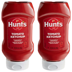 Hunt's 漢斯 獵太潔食蕃茄醬，產季鮮採蕃茄，採收當日製作，無添加人工香料，零反式脂肪, 397g, 2瓶