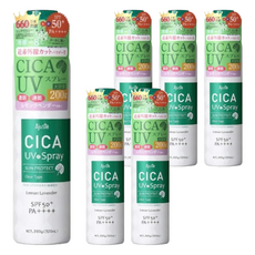 Ajuste 愛伽絲 高效防曬噴霧 積雪草 SPF50+ PA++++, 320ml, 6瓶