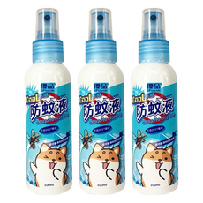 優品 Cool涼防蚊液 100ml, 不含DEET蚊避, 3瓶