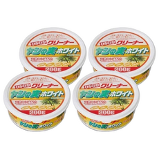 AIMEDIA 艾美迪雅 亮晶晶椰果清潔劑 含自然椰子油成份 輕鬆去除頑固油污, 白, 200g, 4罐