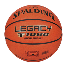 SPALDING 斯伯丁 TF-1000 Legacy 合成皮籃球 橘色 200g, 1個, SPA76963