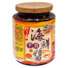 菊之鱻 澎湖海鮮干貝醬, 百搭美味, 澎湖特產, 450g, 1罐