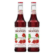 MONIN 莫寧 石榴風味糖漿，可用於醃漬醬料或其他餐飲配方中, 700ml, 2瓶