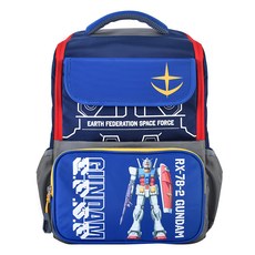 impact 怡寶 AGS機動戰士書包, RX-78-2 GUNDAM, 高密度尼龍, 反光物料, S(28 x 14 x 38cm), 深藍色
