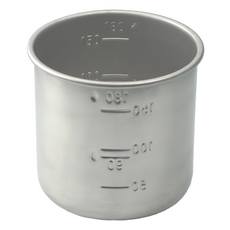 不銹鋼米杯 刻度清晰 日本製造 尺寸6.5x6厘米, 400129, 180ml, 1個