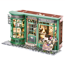 逗趣點 歐式復古DIY手作袖珍微型屋 迷你模型組合屋 魔法滿屋 Set 1, 1盒