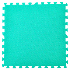 新生活家 EVA 運動安全地墊 4片 台灣製, 62 x 62 x 1.3cm, 綠色, 1組