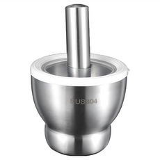304不鏽鋼研磨器 缽型 大號 1628g, 1個