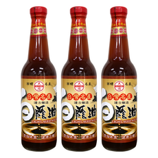 大同醬油 白蔭油 台灣名產, 500ml, 3瓶