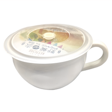 KEYTOSS 詰朵斯 輕食主義 點心濃湯杯 (耐熱/可微波), 白色, 1個