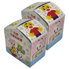 巧虎 可愛貼紙屋, 2盒入, 適合3歲以上兒童, 根華出版