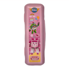 德德小品集 POLI 波力 安寶餐具盒 21 x 6.5 x 4cm, 粉色, 1個