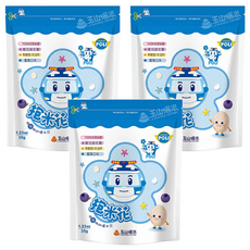 玉山碾米 抱米花 益生菌米餅, 救援小英雄聯名, 無麩質, 蔬菜水果口味, 酥脆口感, 可愛造型, 藍莓, 35g, 3包