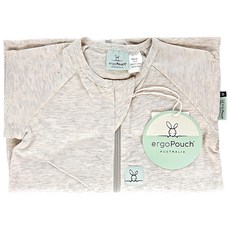 ergoPouch 長袖連身衣, 換尿布輕鬆方便, 手腳反折式袖口，可完整包覆手腳溫暖不著涼, 2, 亞麻灰