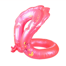 LEADER X 氣囊加厚戲水泳圈, 升級3氣囊設計, 粉色, 1個