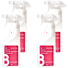 THE LOEL 天然小蘇打清潔液（廚房用）, 美國EWG最高產品安全評級 "第1-2級安全", 含食品添加劑小蘇打，有效去除油漬和污漬, 500ml, 4瓶