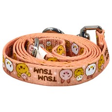 TSUM TSUM 寵物牽引繩 145 x 1.5cm, 家族粉, 1條