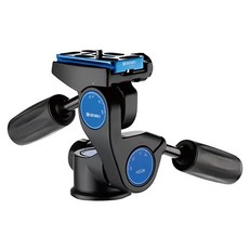 BENRO 百諾 HD2A 三向雲台, 配備水平儀, 高強度鋁合金, PU快裝板, 1個