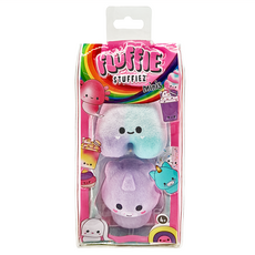 FLUFFIE STUFFIEZ 療癒拔拔驚喜迷你絨毛 隨機出貨一款, 1入