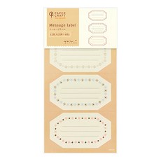 日本 MIDORI PCM留言小貼 82441, 小花多角, 1本, 1本