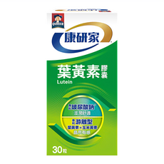 QUAKER 桂格 康研家 葉黃素軟膠囊, 30顆, 1罐