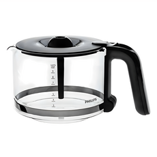 PHILIPS 飛利浦 咖啡杯 美式咖啡機HD7762/HD7761專用, 1個, 透明色 + 黑色