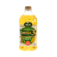 維義 OMEGA3 特級冷壓芥花籽油，低油垢 低油煙 低油爆 全素, 2L, 1瓶