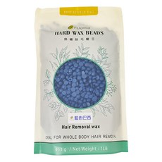 FUgood 藍色巴西蠟豆 453g 溫和除毛配方，全身適用，輕鬆告別毛手毛腳, 1瓶