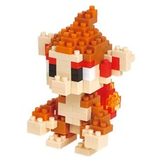 nanoblock 河田積木 迷你積木 NBPM-078, 小火焰猴, 1個